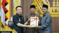 DPRD Pringsewu Serahkan LKPJ ke PJ Bupati