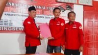 Wakil Ketua II DPRD Pringsewu Daftar Balonbup ke PDIP Pringsewu