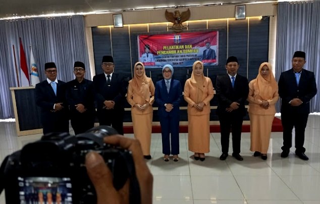 Pelantikan Pejabat Eselon II B Way Kanan 